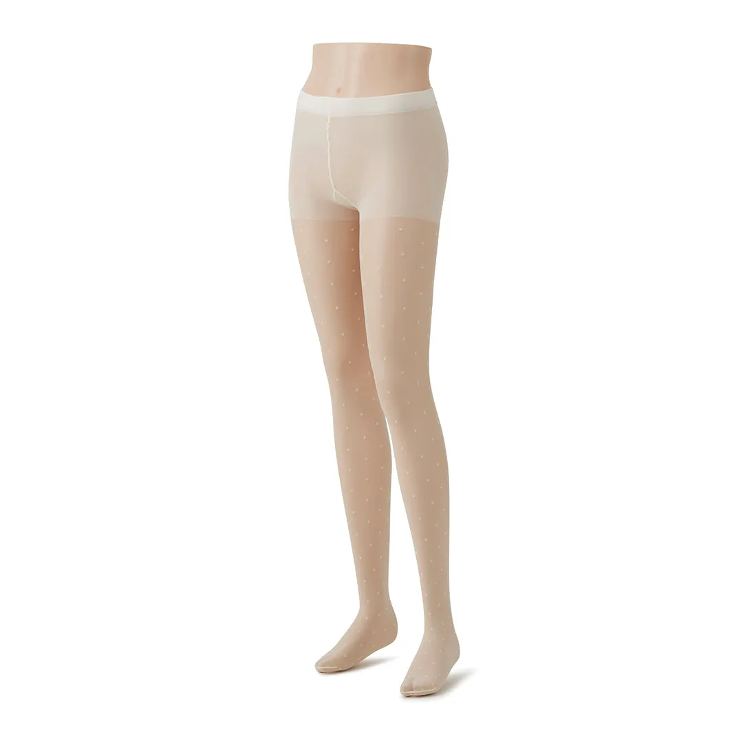 011909016 Clear Dots Sheer Tights 20D L