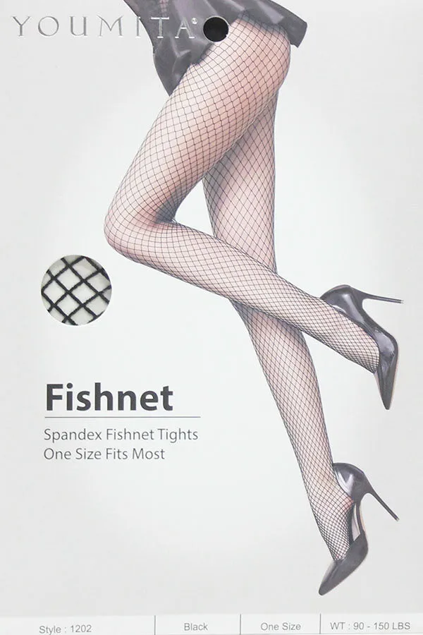 1202 6 Pieces Comfortable Fit, Supportive Design Fishnet Tights