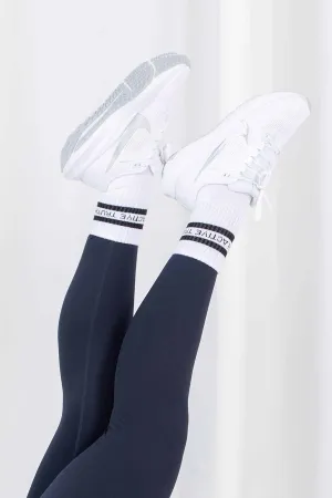 1/4 Crew Socks - 2 Pack - White