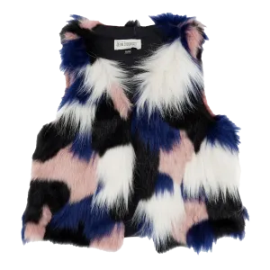 [3y] Jean Bourget Faux Fur Vest