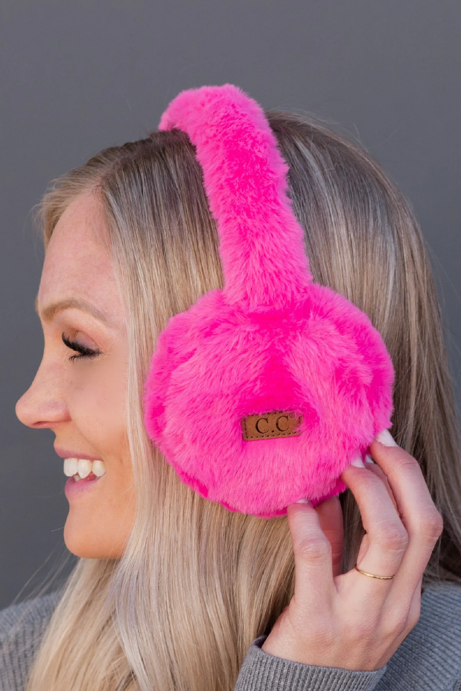 Adjustable Ear Muff - Black