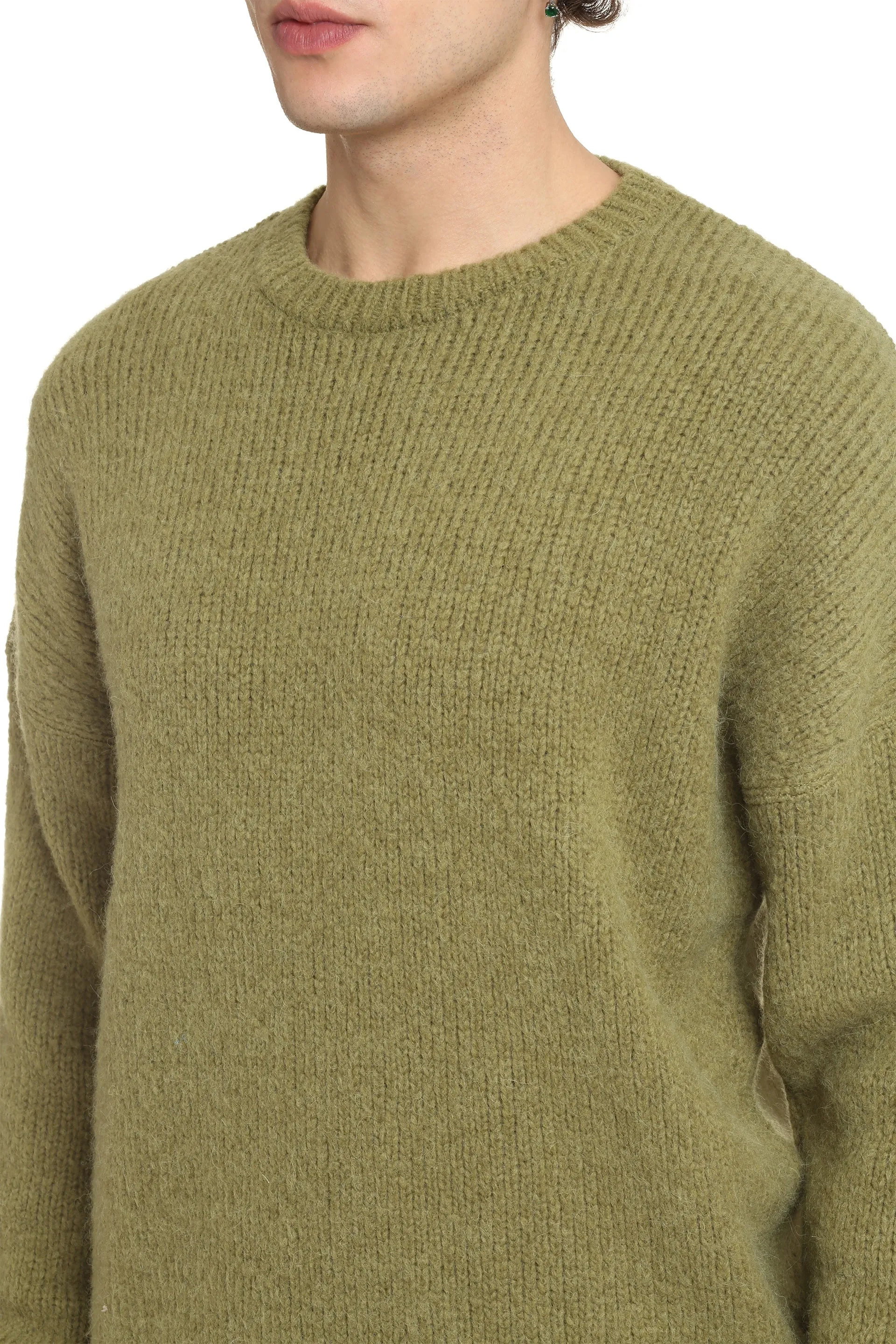 Alpaca and merino wool blend sweater