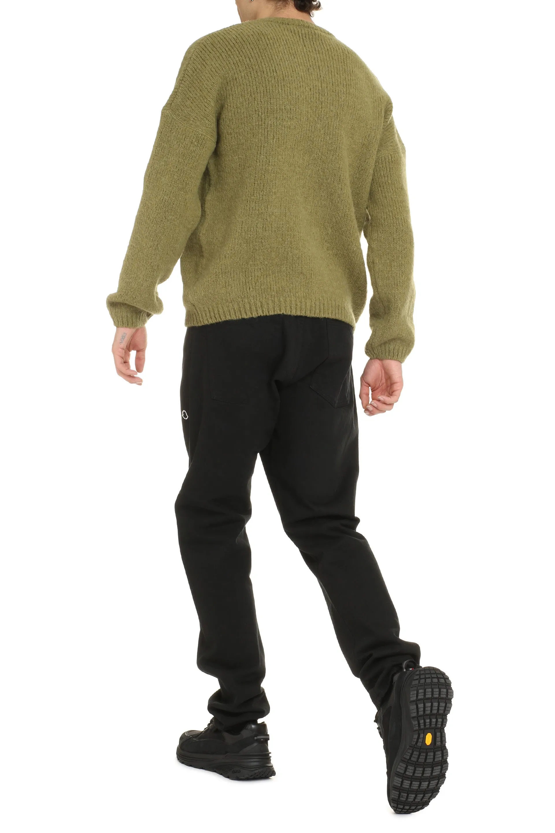 Alpaca and merino wool blend sweater