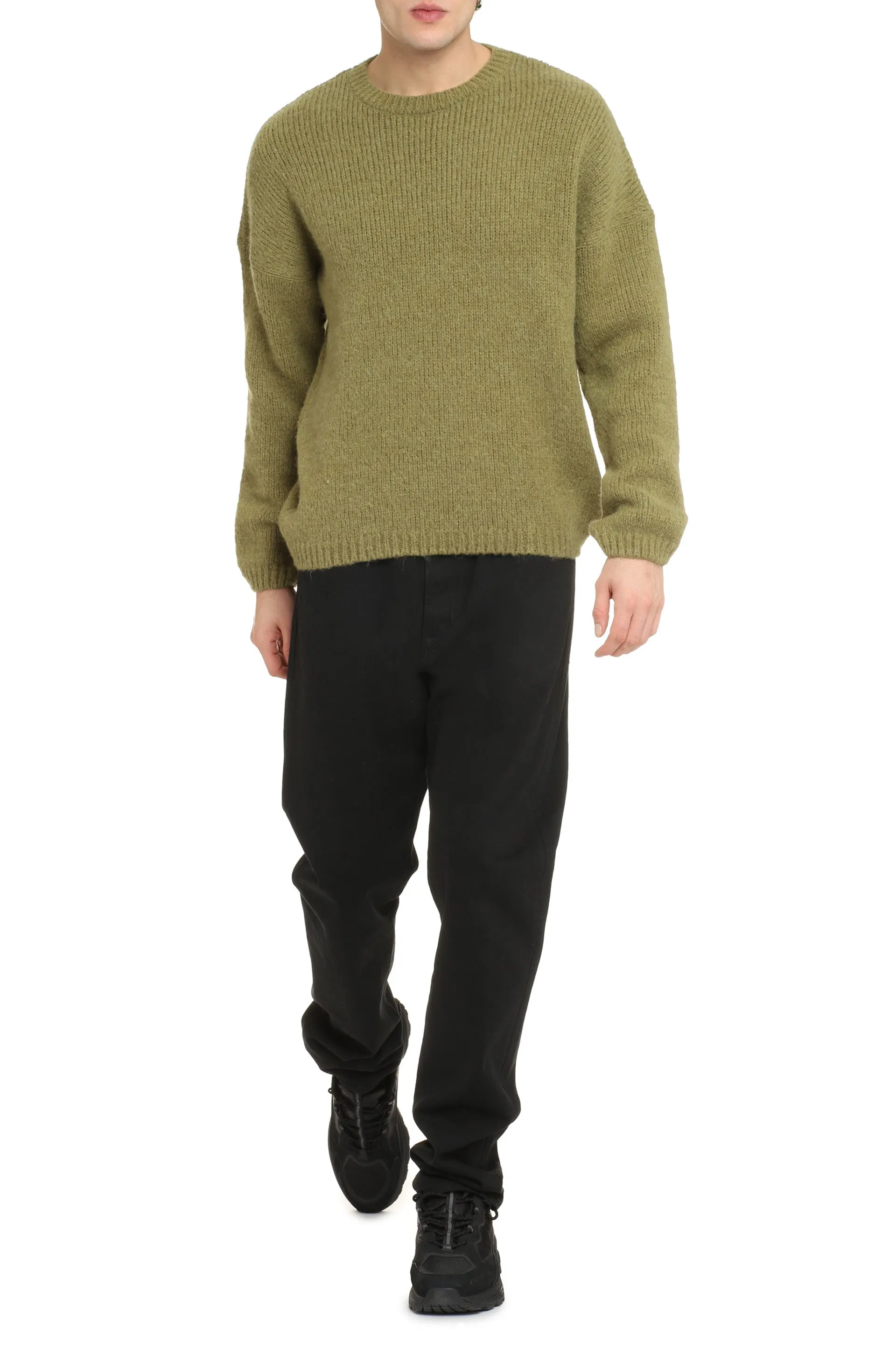 Alpaca and merino wool blend sweater