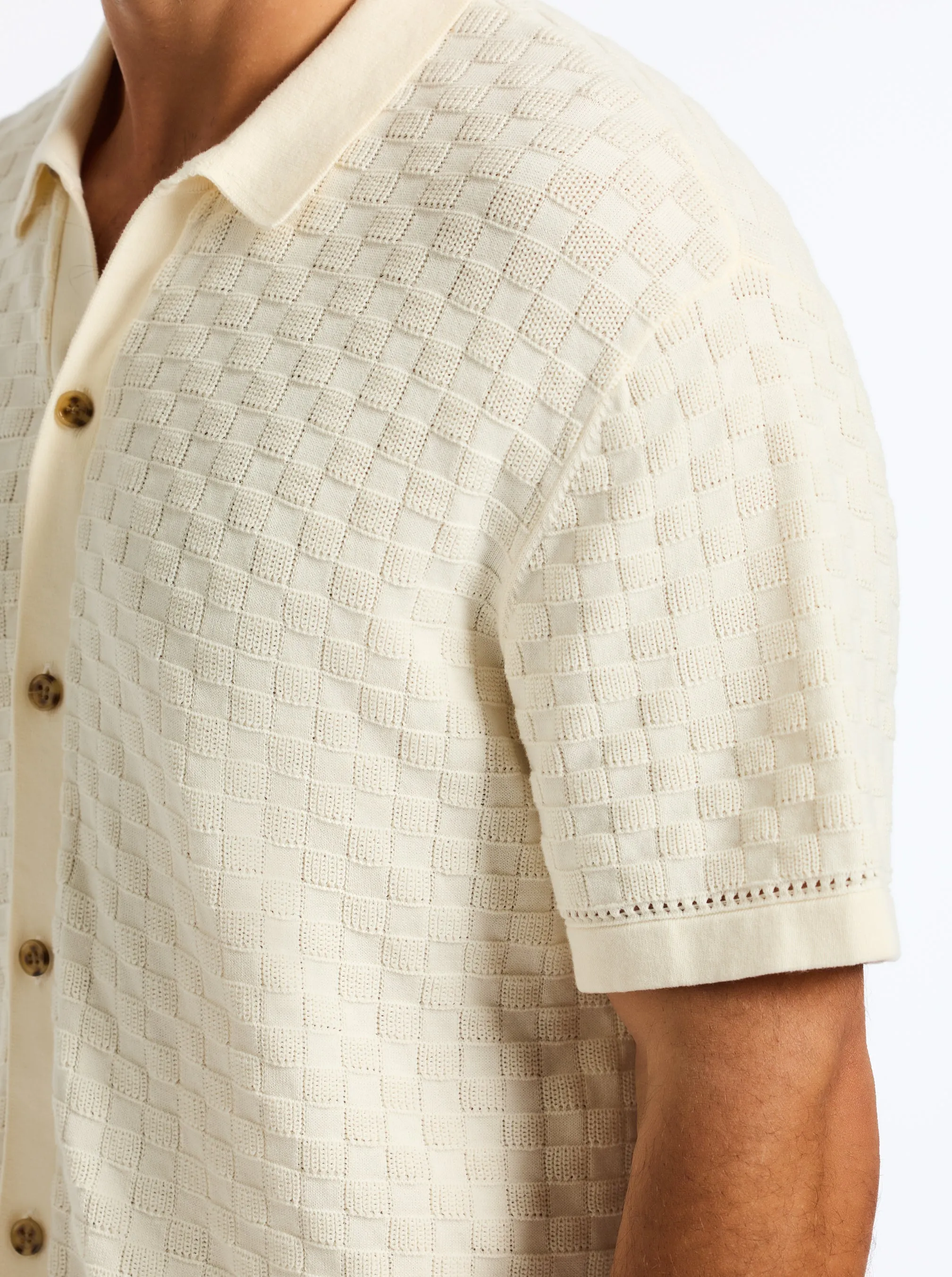 AMES SHORT SLEEVE SWEATER