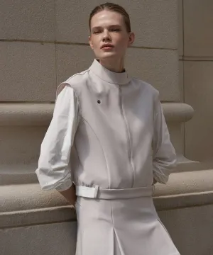 Anell Golf Clash Stretch Outerwear - Light Gray