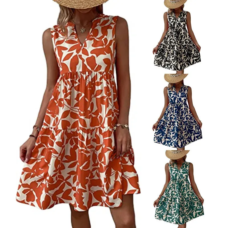 Avery™ - Chic Sleeveless Mini Dress