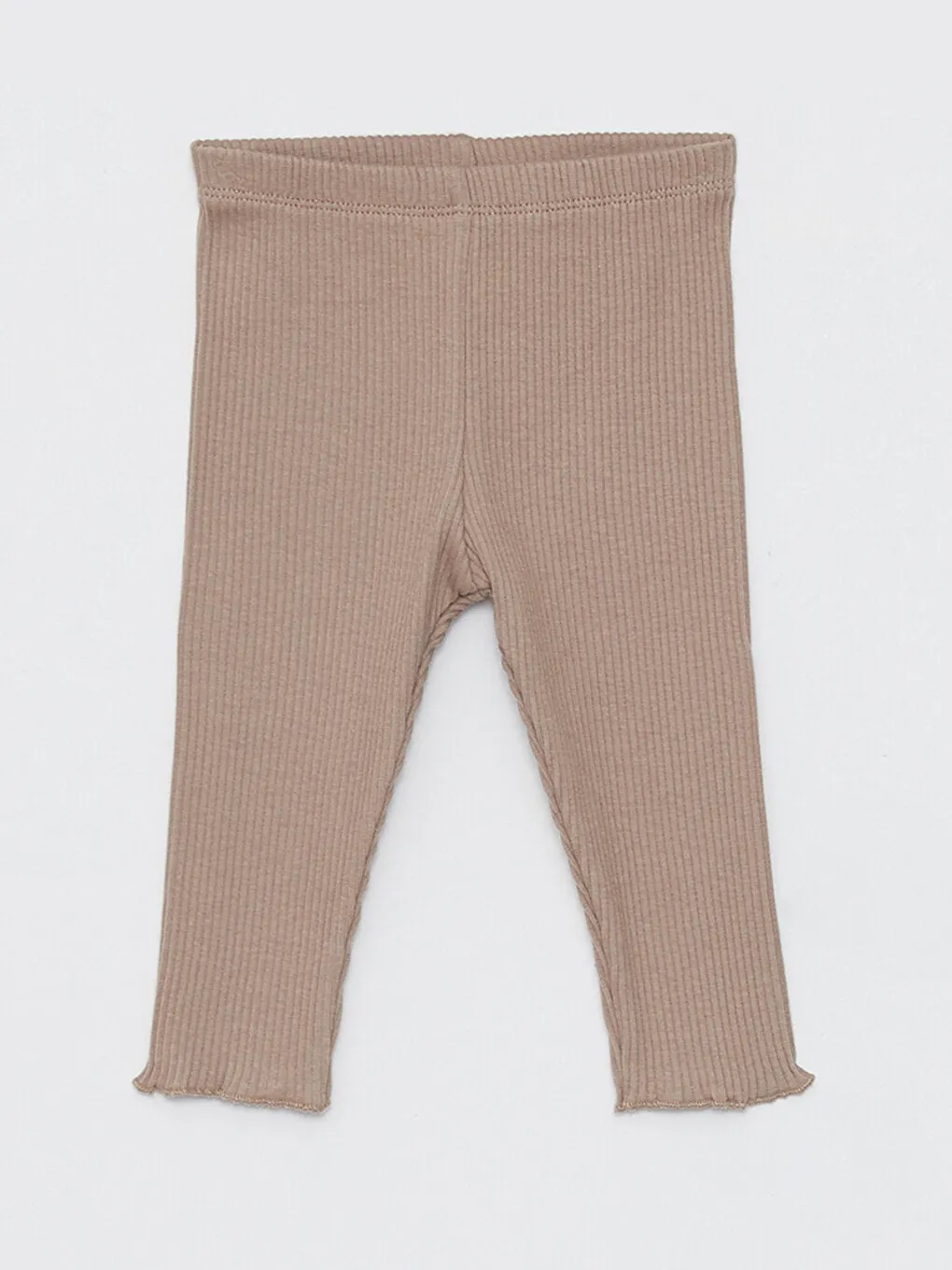 Baby Collar Long Sleeve Patterned Baby Girl Sweatshirt and Tights 2-Piece Set