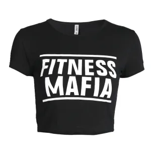 Baller Babe Fitness Mafia Cotton Womens Shirt