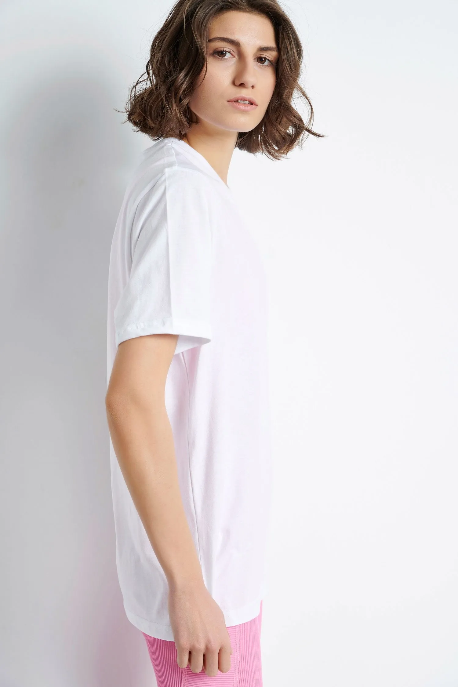 Basic T-shirt από οργανικό βαμβάκι | Λευκό