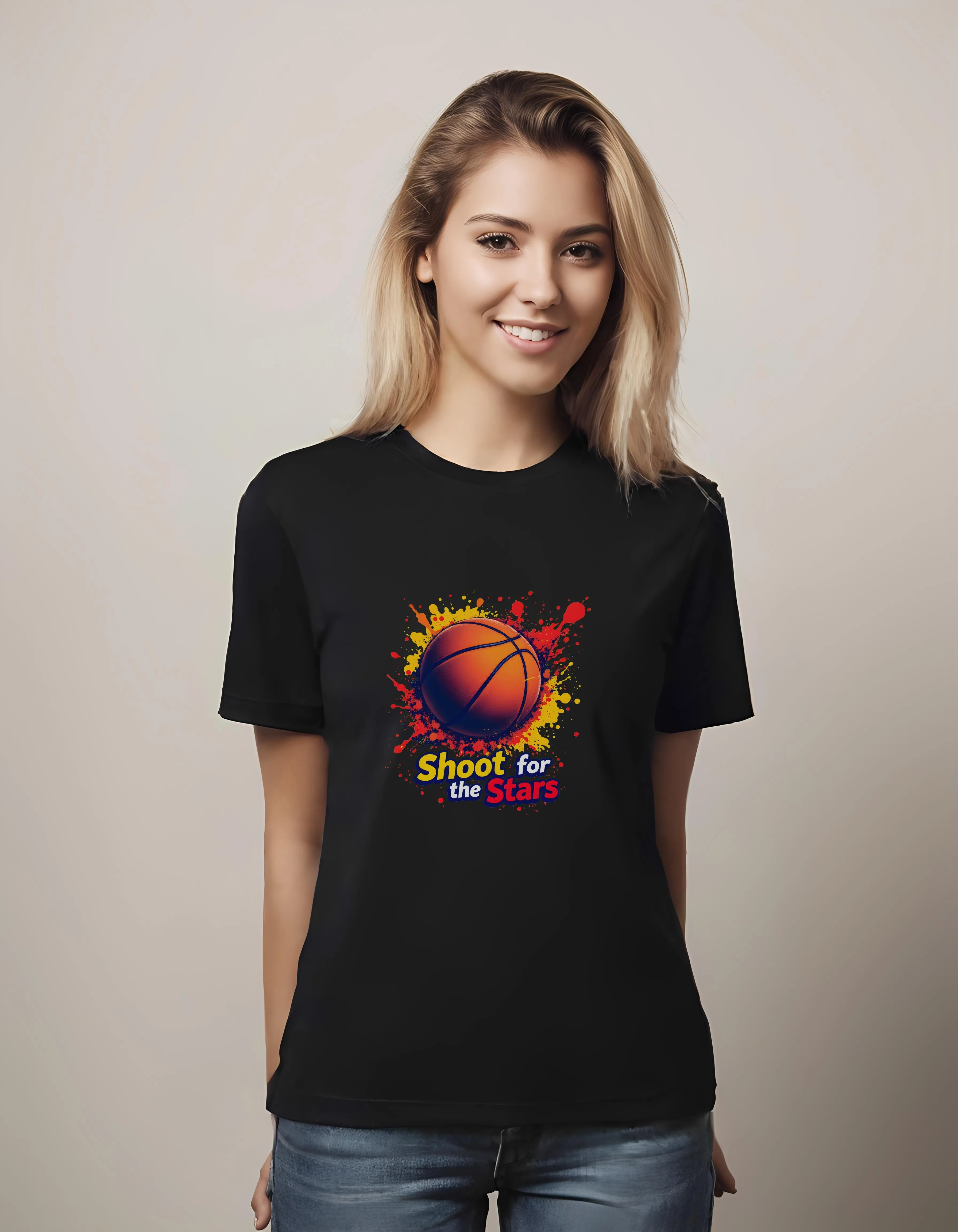 Basketball Shoot for the Stars | Classic T-Shirt (Unisex)