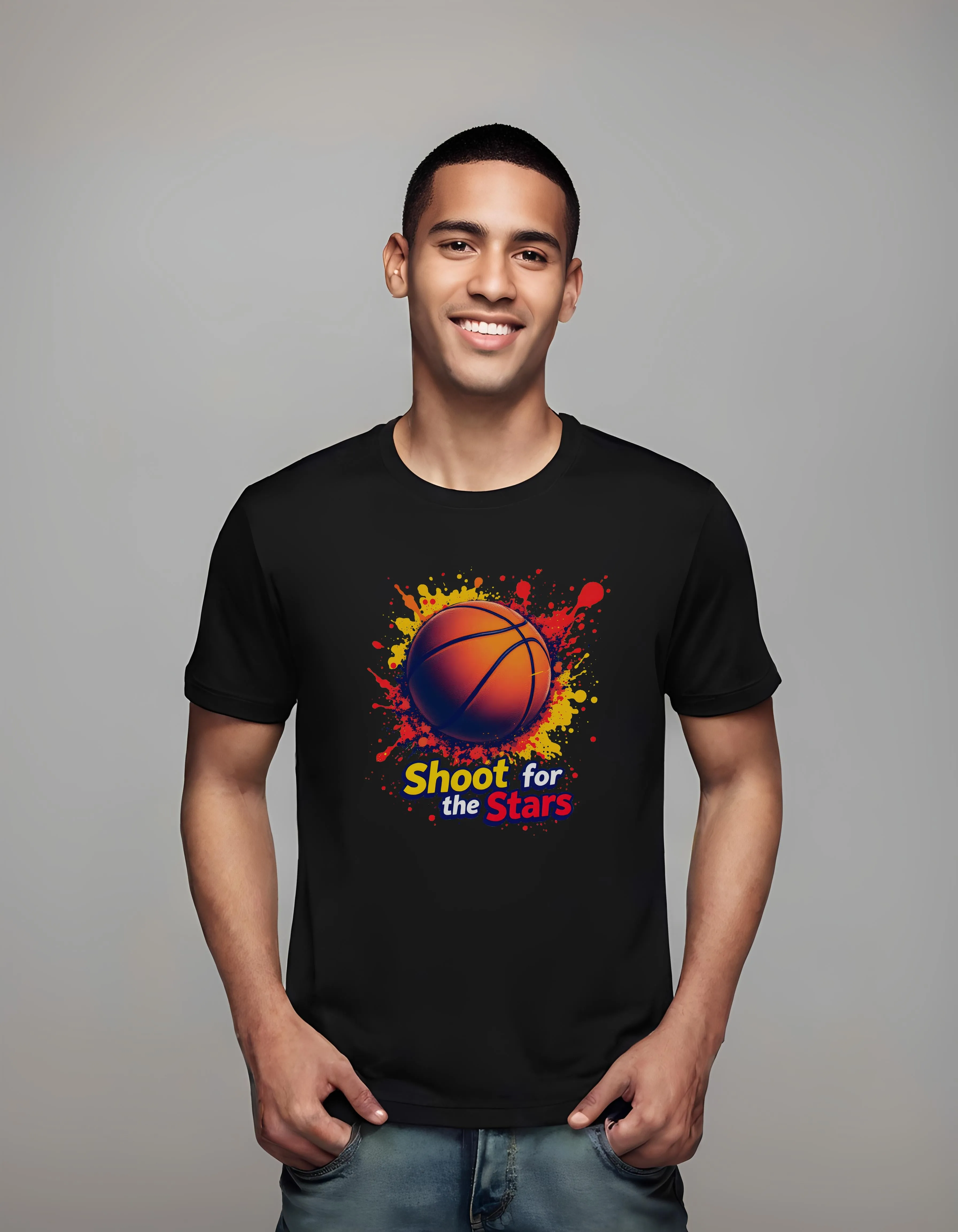 Basketball Shoot for the Stars | Classic T-Shirt (Unisex)