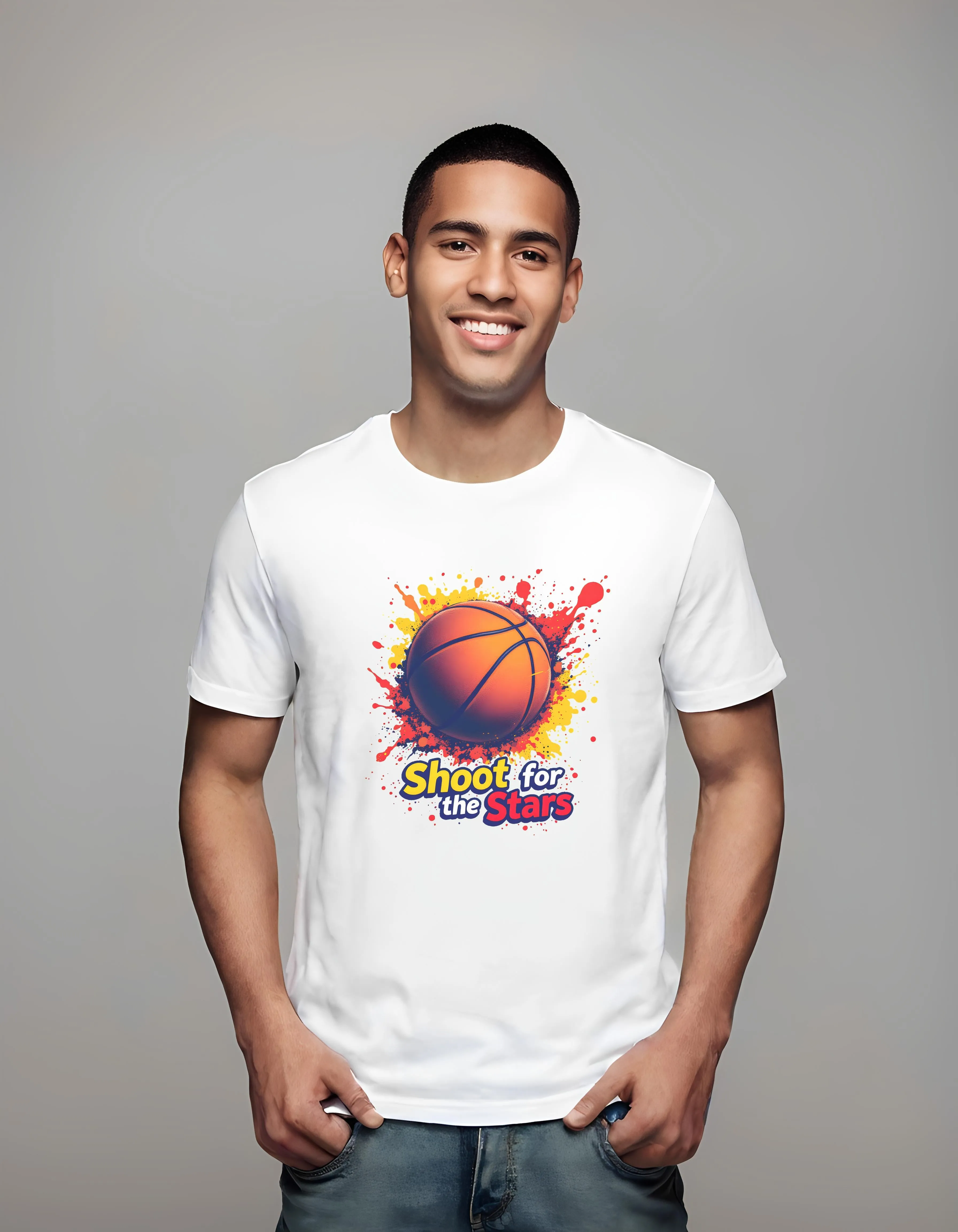 Basketball Shoot for the Stars | Classic T-Shirt (Unisex)