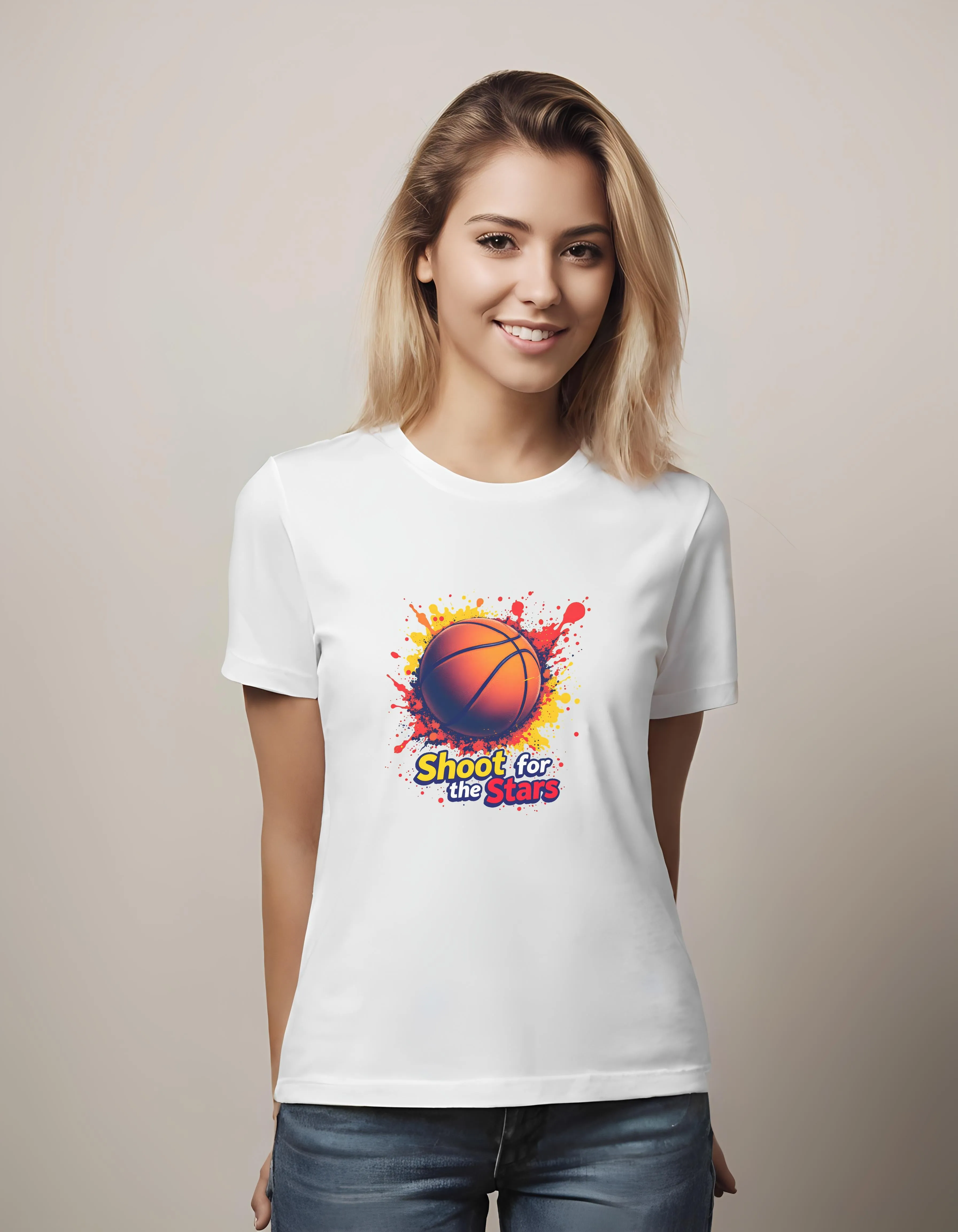 Basketball Shoot for the Stars | Classic T-Shirt (Unisex)