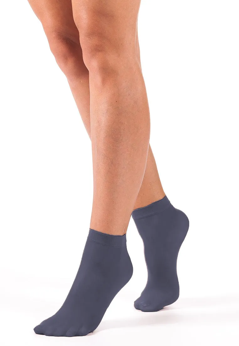 BELLISSIMA Special 20 Sheer Ankle Socks (3pk)