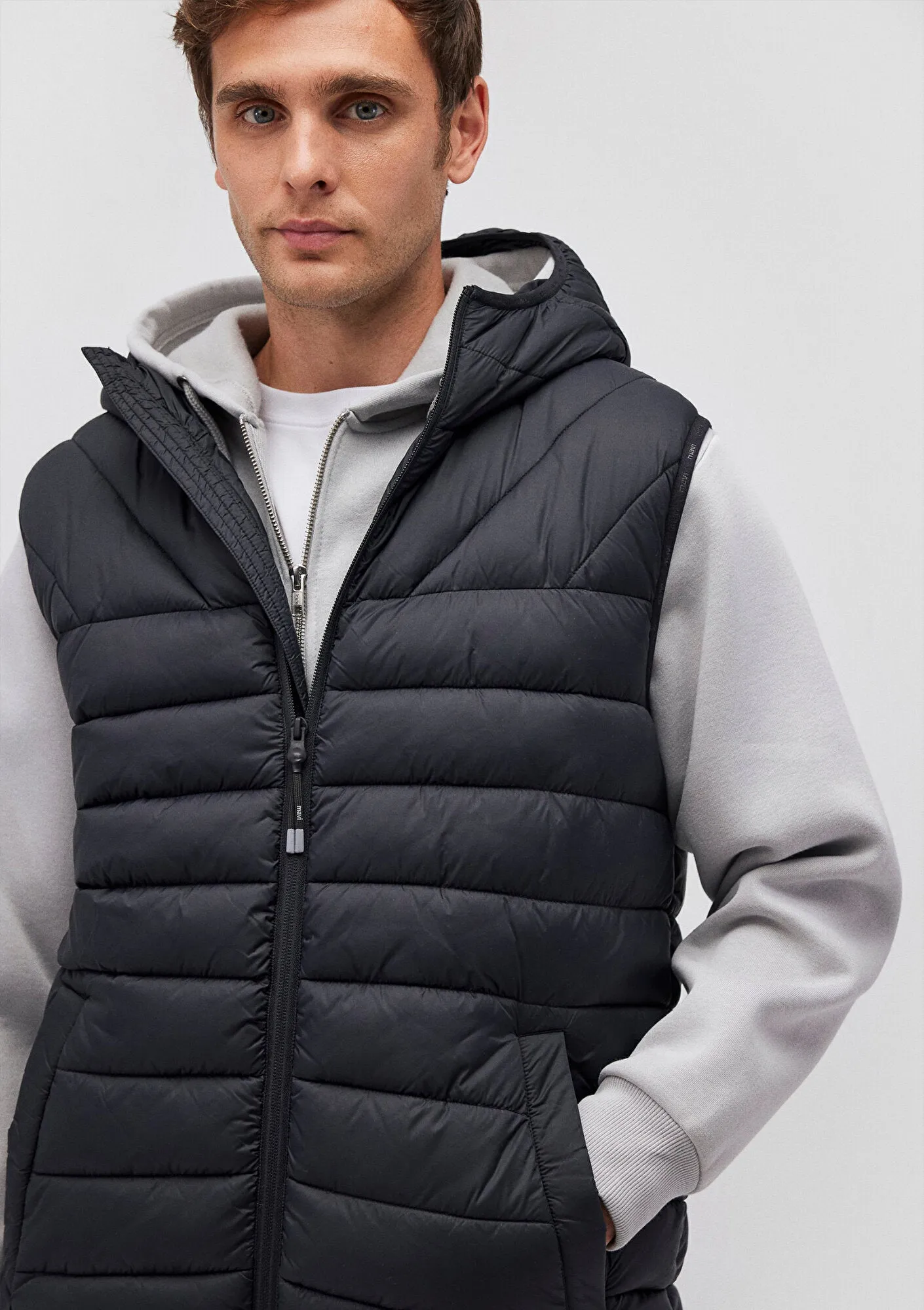 Black Puufer Vest
