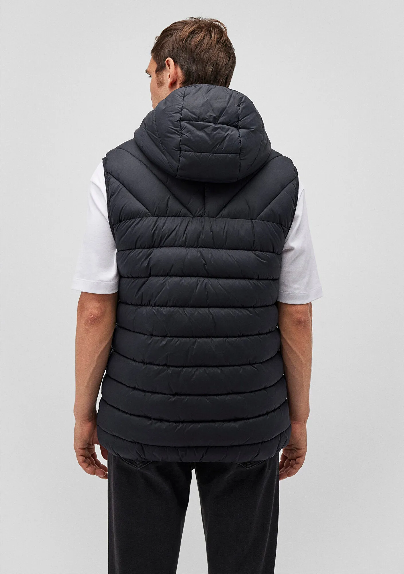 Black Puufer Vest