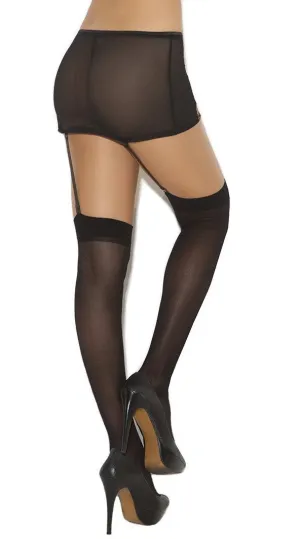 Black Sheer Thigh Highs