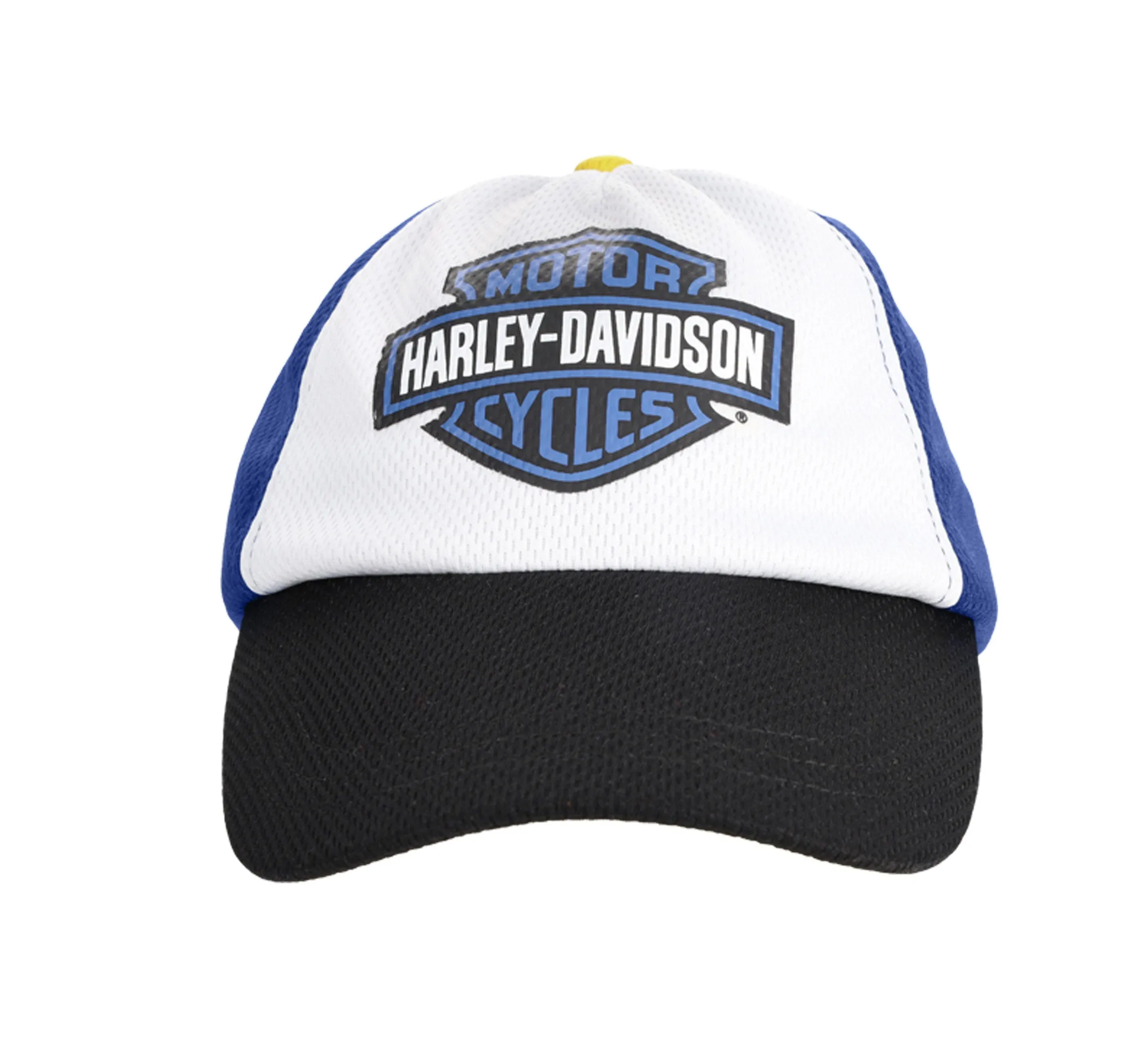 Boy's Race Collection Mesh with Velcro Tab - Blue