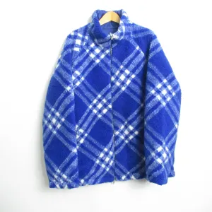 Burberry Polyamide Down Jacket Blue