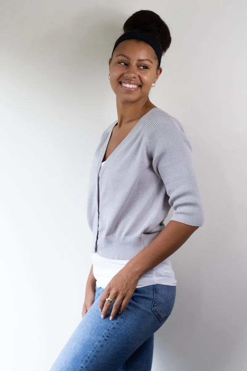 Cardigan in Organic Cotton