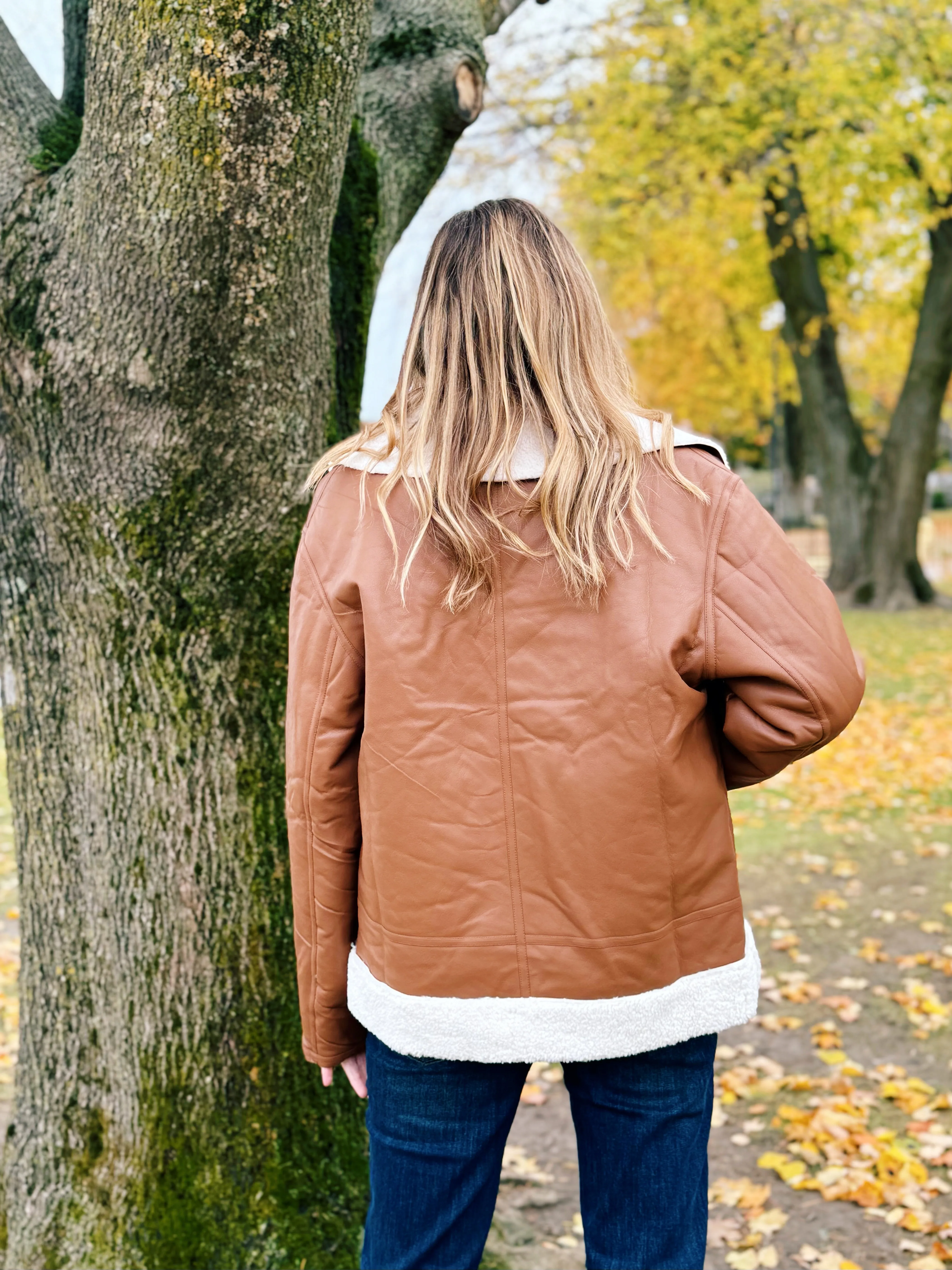 Cassandra Shearling Jacket