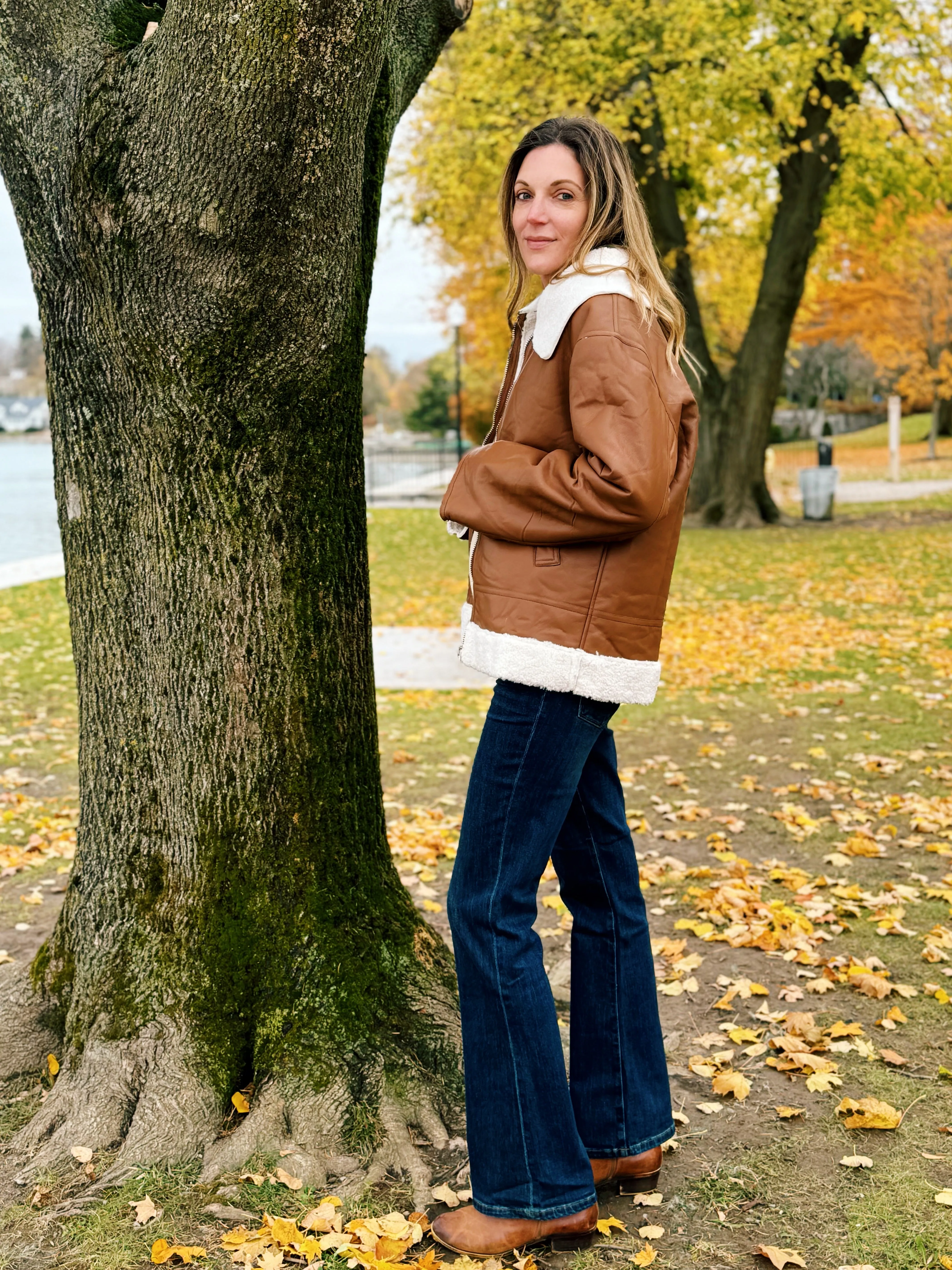 Cassandra Shearling Jacket