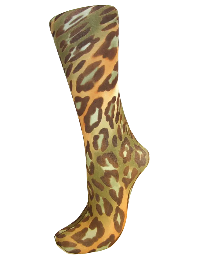 Celeste Stein ~ COMPRESSION Socks ~ Leopard River