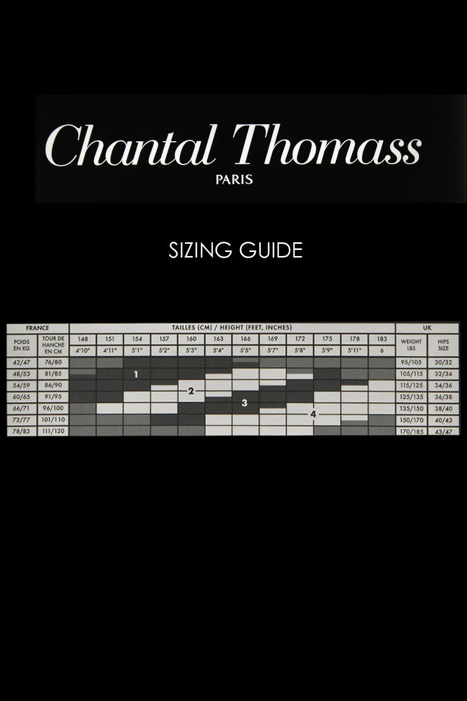 CHANTAL THOMASS BACK SEAM Black Opaque Hold Ups