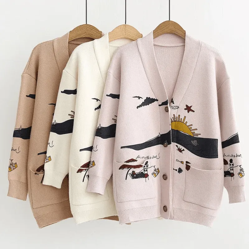 Charming Oversized Cardigan
