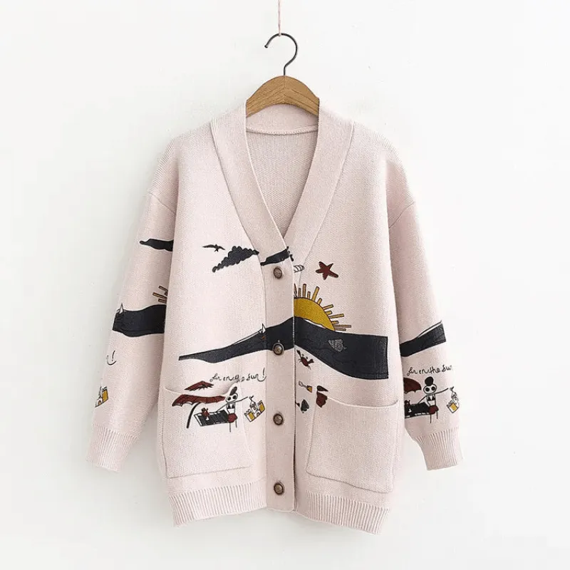 Charming Oversized Cardigan