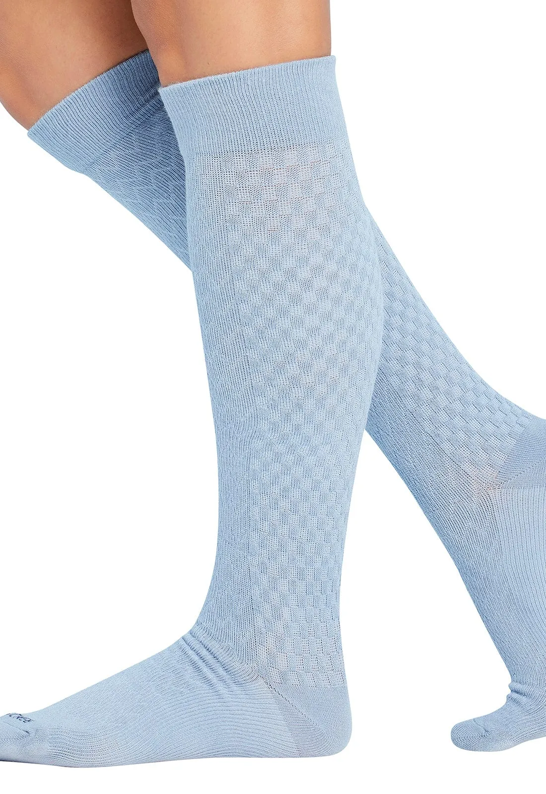Cherokee True Support Compression Socks / Hosiery Light Chambray