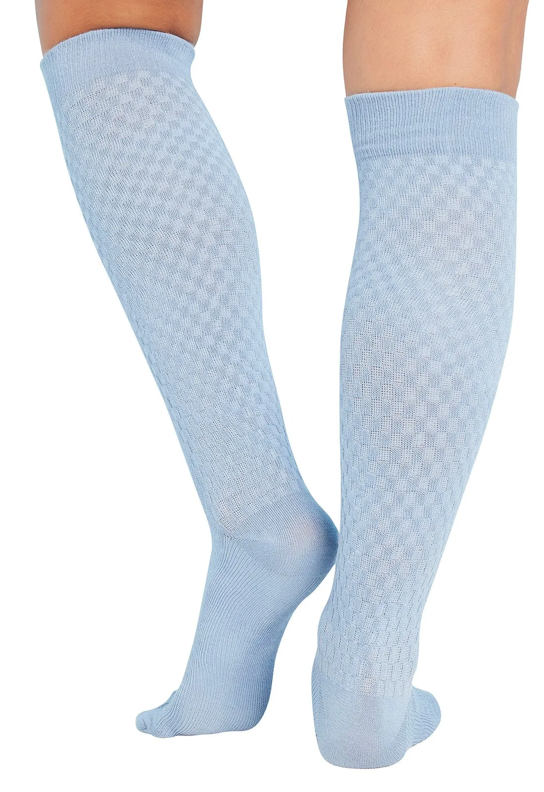 Cherokee True Support Compression Socks / Hosiery Light Chambray