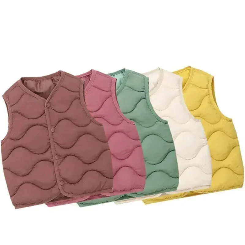 Children Down Vest Tank Top - Baby Waistcoats