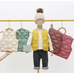 Children Down Vest Tank Top - Baby Waistcoats