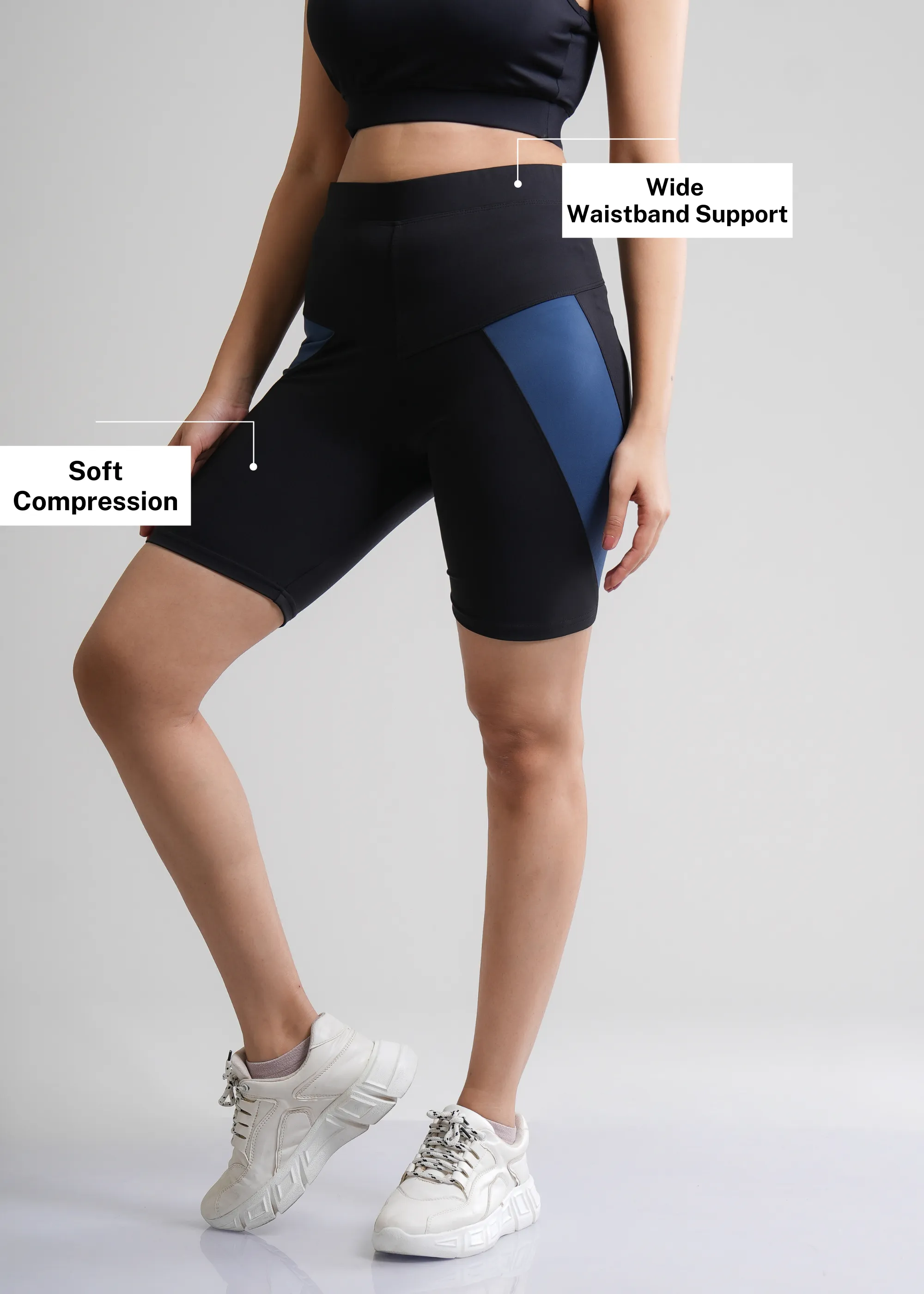 CITYLINE Stripe Compression Shorts