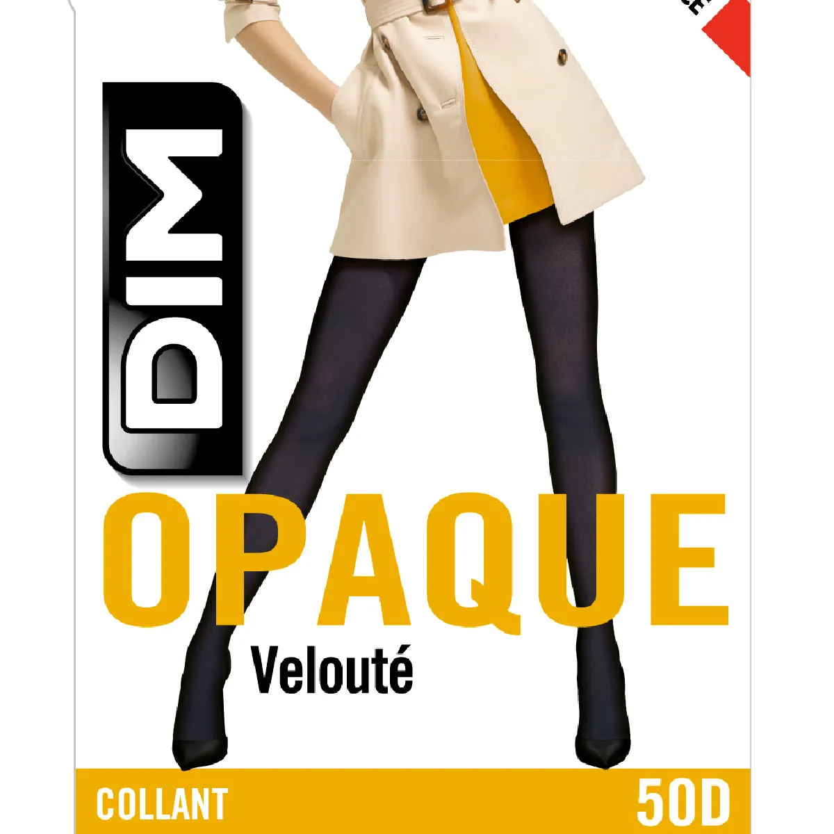 Collant gris charbon opaque veloulé Style 50D