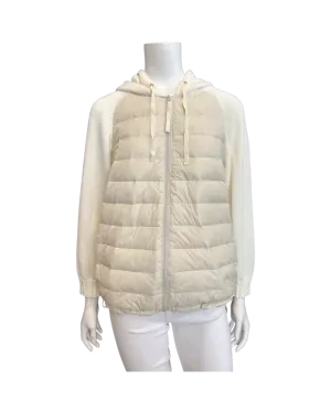Cortland Jacket in Beige and White Cotton by Cortland Park