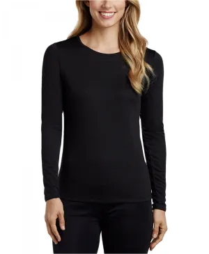 Cuddl Duds Women's Climatesmart Long Sleeve Crew T-Shirt. CD8420841