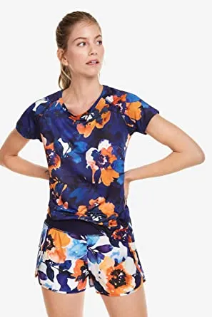 Desigual Sport T-shirt - Camo Flower