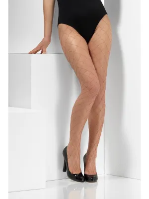 Diamond Net Pink Tights