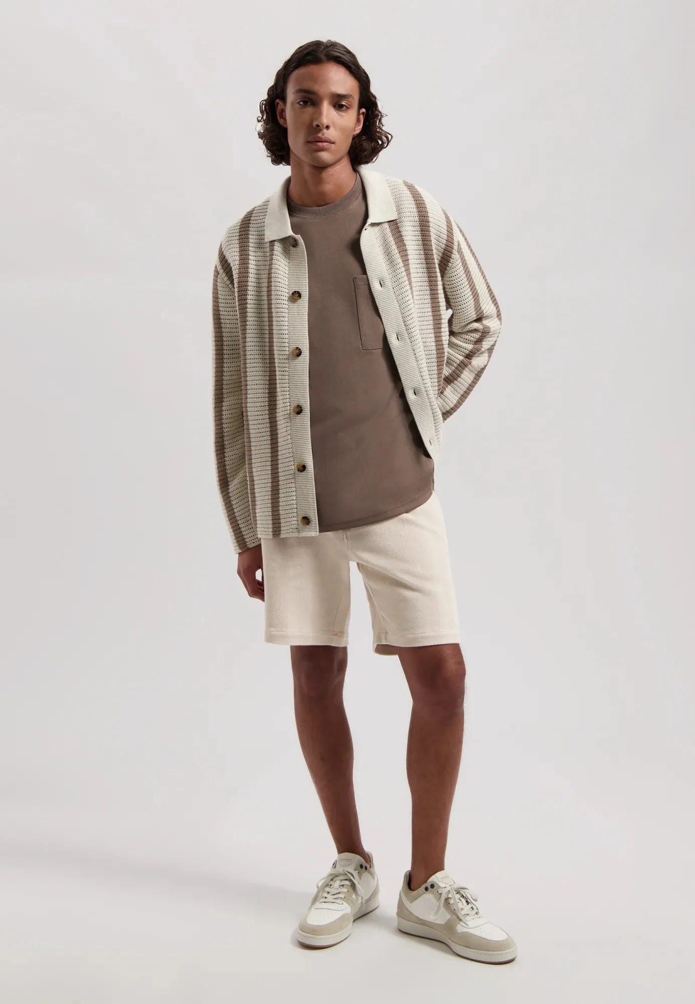 DSTREZZED KREW VEST COTTON KNITTED S/S SHIRT 405640