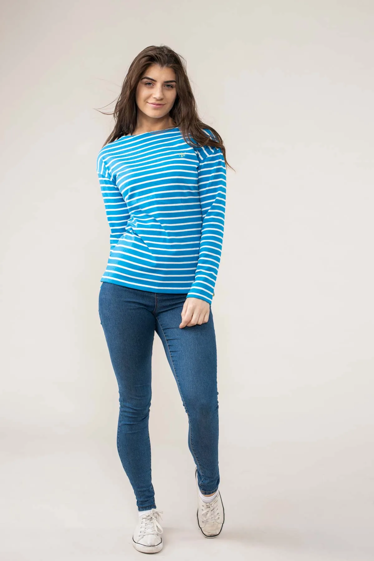 Dune Jersey Top - Sail Away Stripe