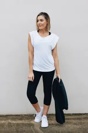 Essential Lightweight Workout Tee - White