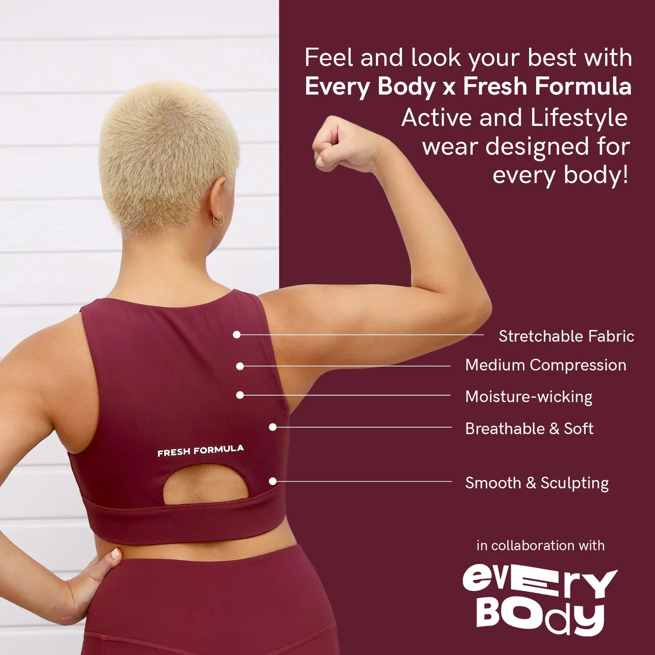 FF x EB Activewear Sports Bra