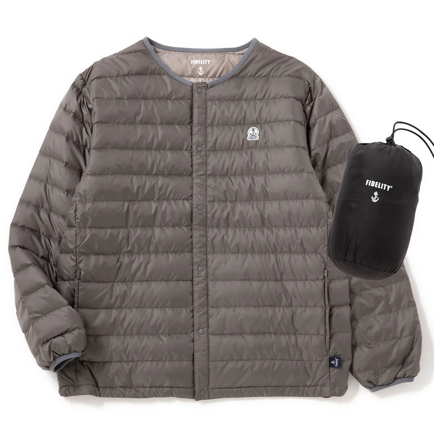 FIDELITY | フィデリティ　INNER DOWN CREW JACKET