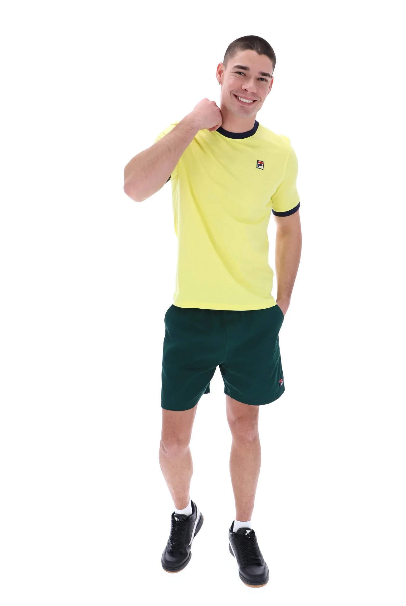 Fila Marconi Ringer T-Shirt Limelight Yellow