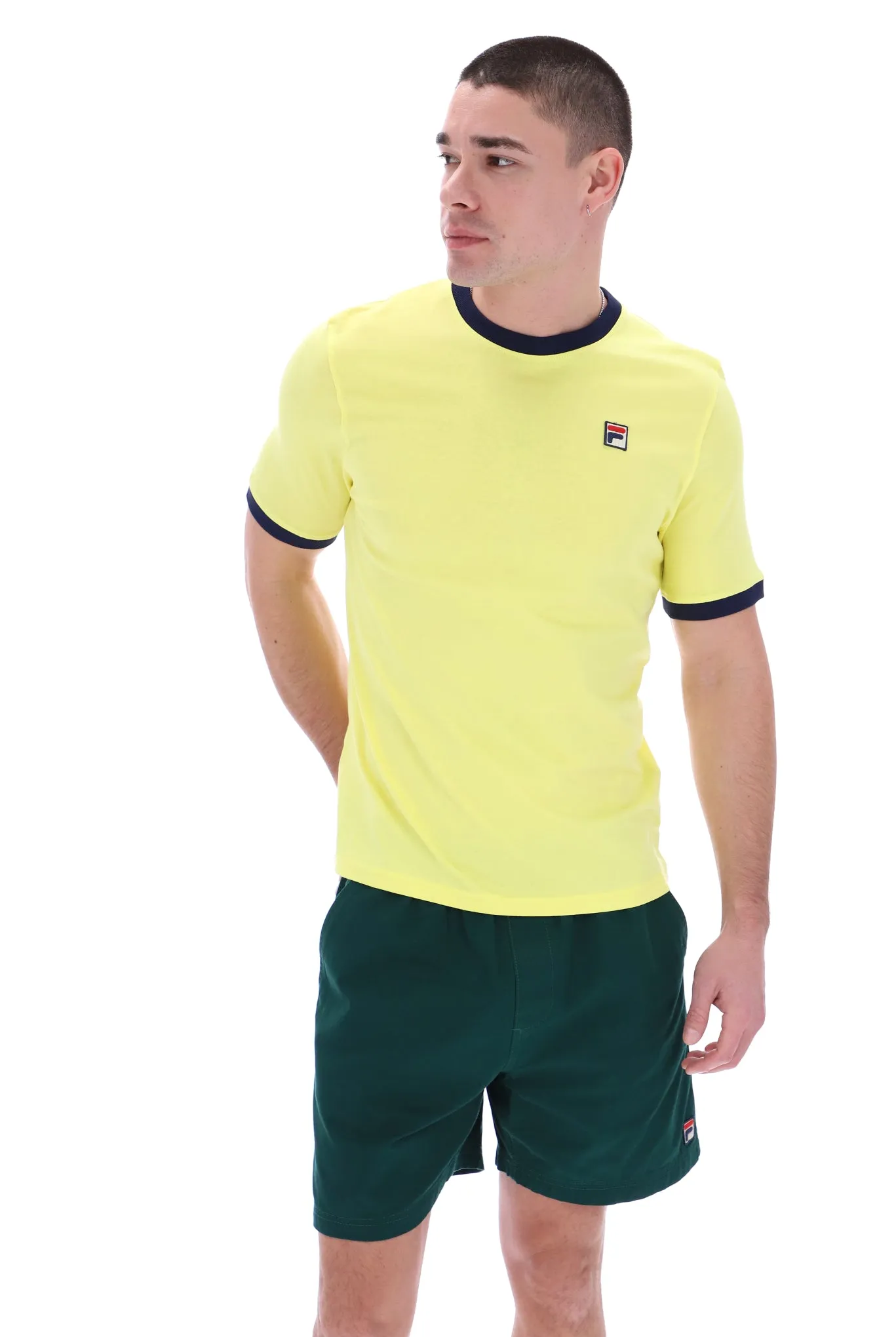 Fila Marconi Ringer T-Shirt Limelight Yellow