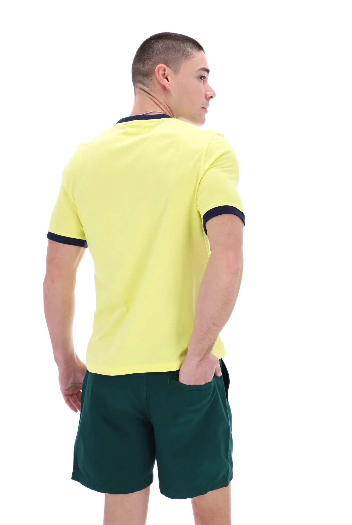 Fila Marconi Ringer T-Shirt Limelight Yellow