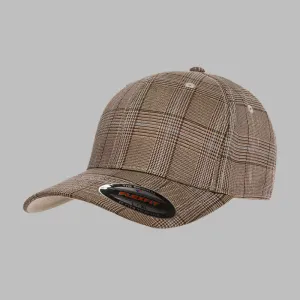 Flexfit - Baseball Check - Flexfit - Brown/Khaki